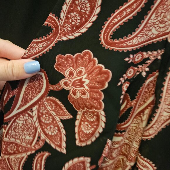 Paisley Tie Dress - Picture 5 of 10